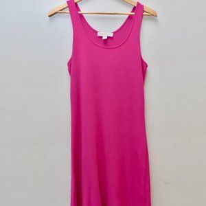 Michael Kors |Pink asymmetrical maxi dress